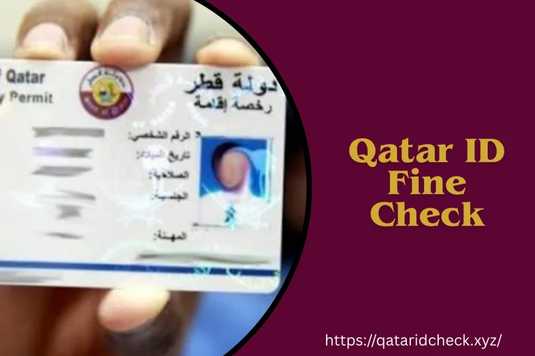 Qatar ID Fine Check